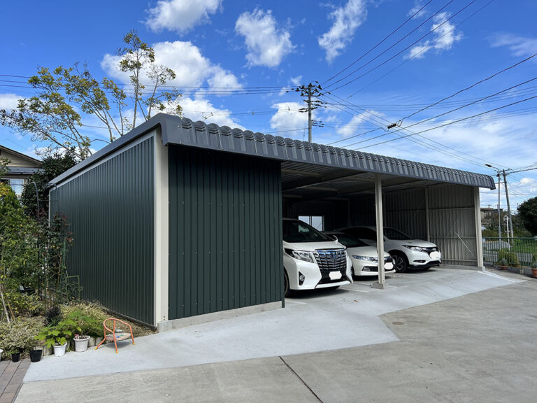 ガレージ等の新築施工事例（カクイチ製品取扱店） - 宮城県柴田郡柴田町の注文建築・住宅リフォーム・外構工事なら伊藤建設工業