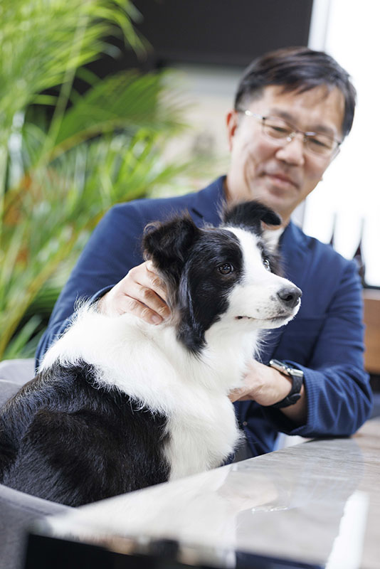 看板犬ウメちゃん